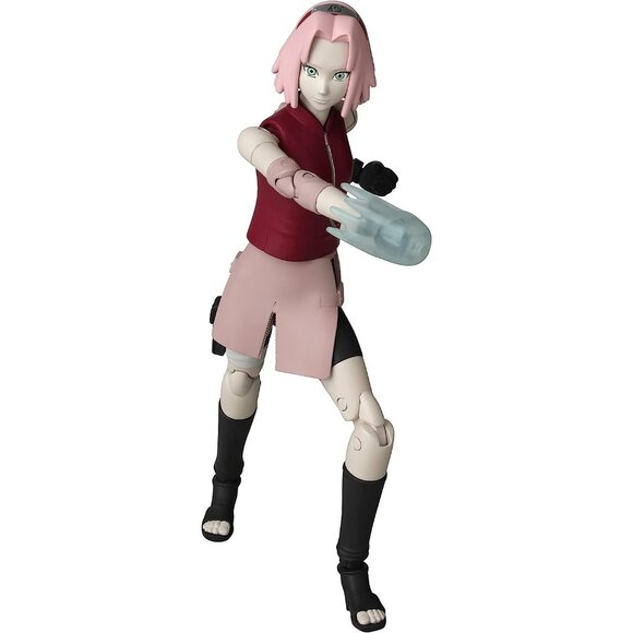 Bandai Naruto Shippuden Anime Heroes Haruno Sakura - 6.5" Action Figure NIB - Picture 3 of 7